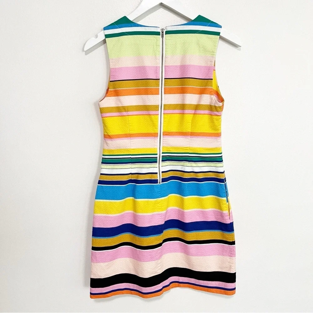 BOGO! Anthropologie X Tracy Reese Coastal Striped Shift Dress Size Small - Picture 7 of 11